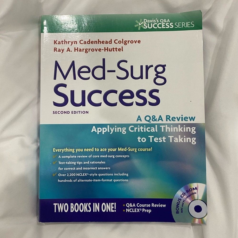 Med-Surg Success nursing book (Davis's Success)